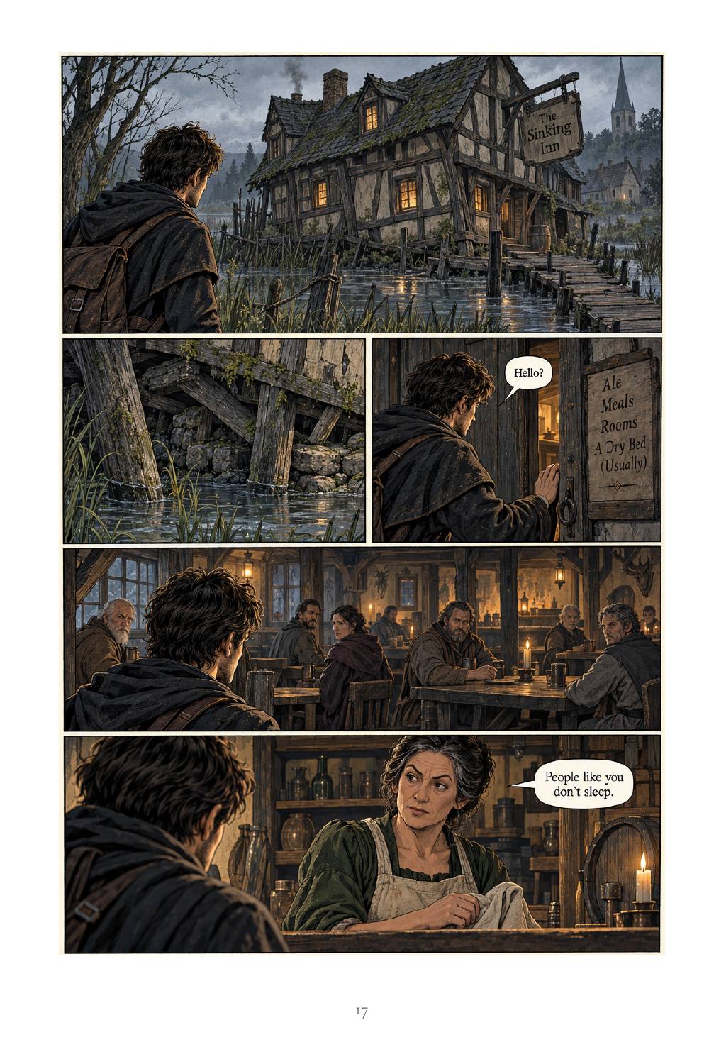The Third Blade, page 17