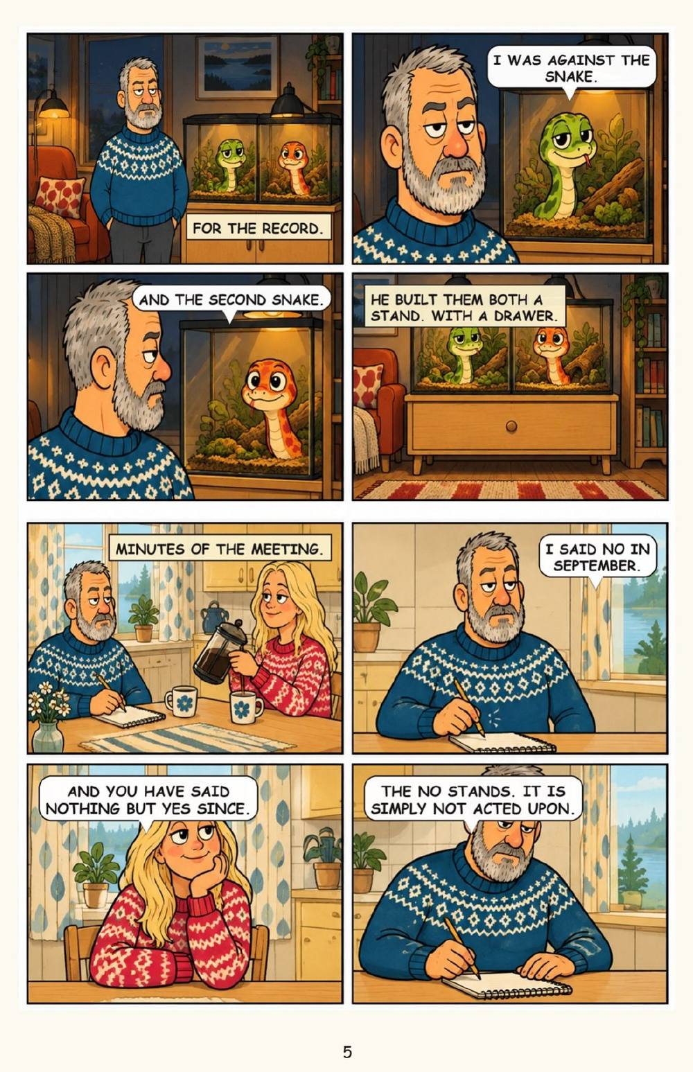 Veikko Was Against It: A Man, a Manual, and Twenty Eggs, page 5