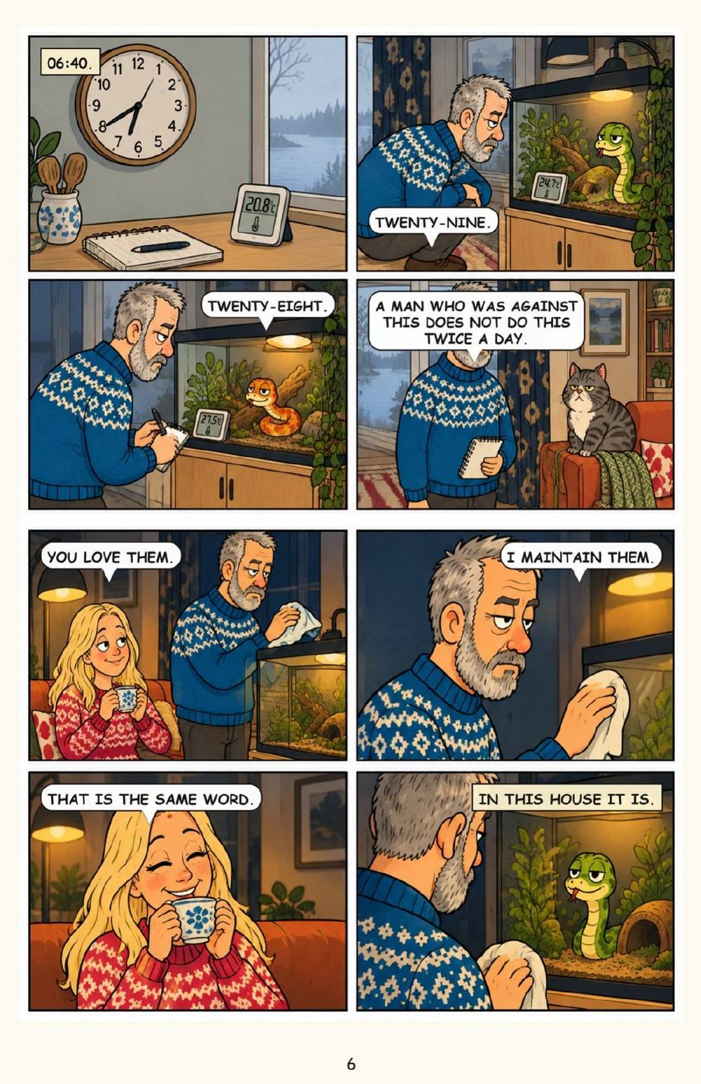 Veikko Was Against It: A Man, a Manual, and Twenty Eggs, page 6