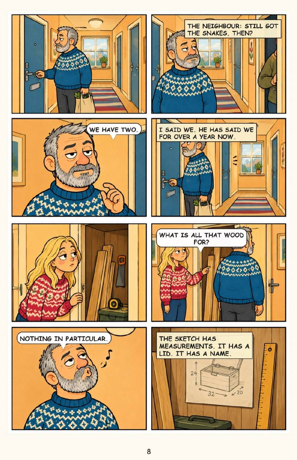 Veikko Was Against It: A Man, a Manual, and Twenty Eggs, page 8