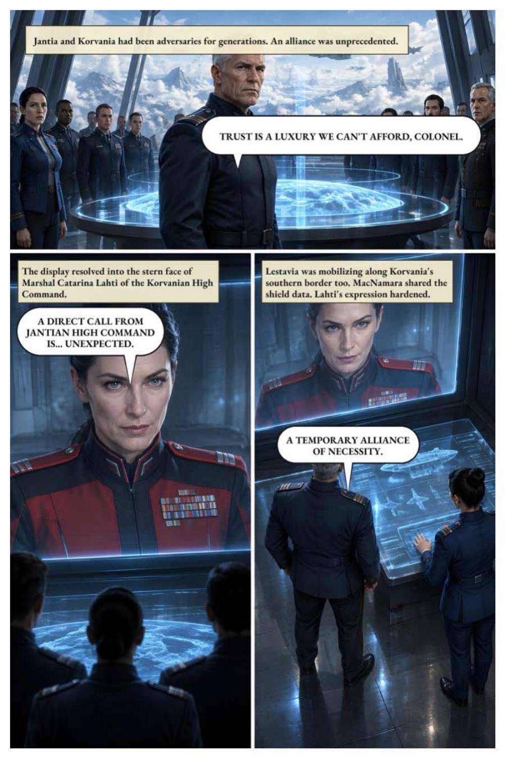 Wingmen of Aerotopea: High Entropy Wars - A Graphic Novel, page 13