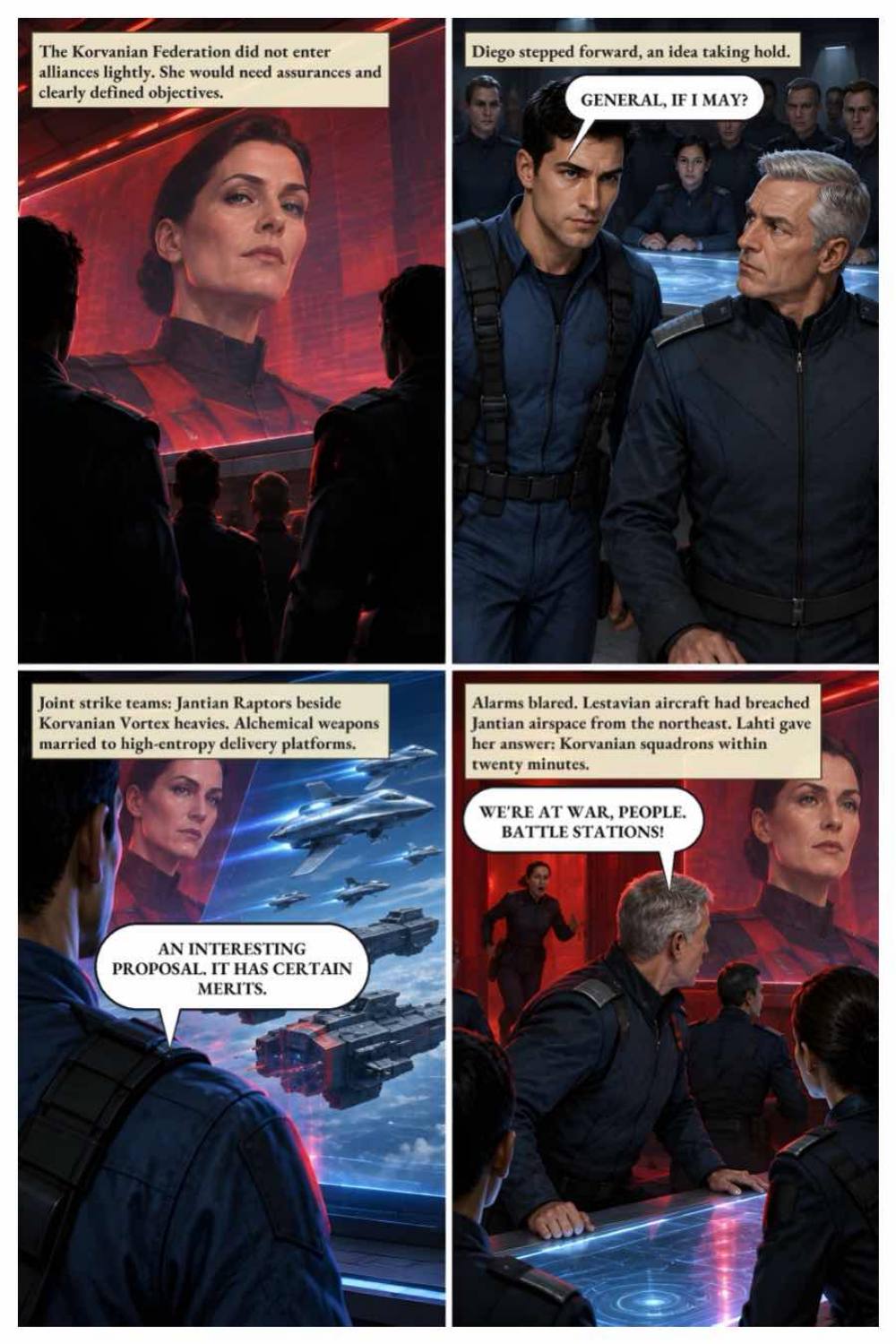 Wingmen of Aerotopea: High Entropy Wars - A Graphic Novel, page 14