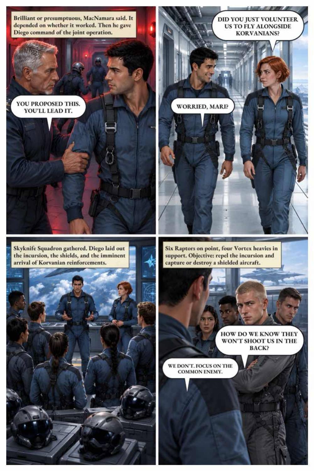 Wingmen of Aerotopea: High Entropy Wars - A Graphic Novel, page 15
