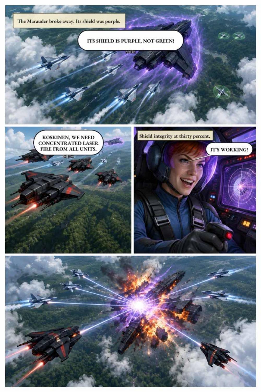 Wingmen of Aerotopea: High Entropy Wars - A Graphic Novel, page 18