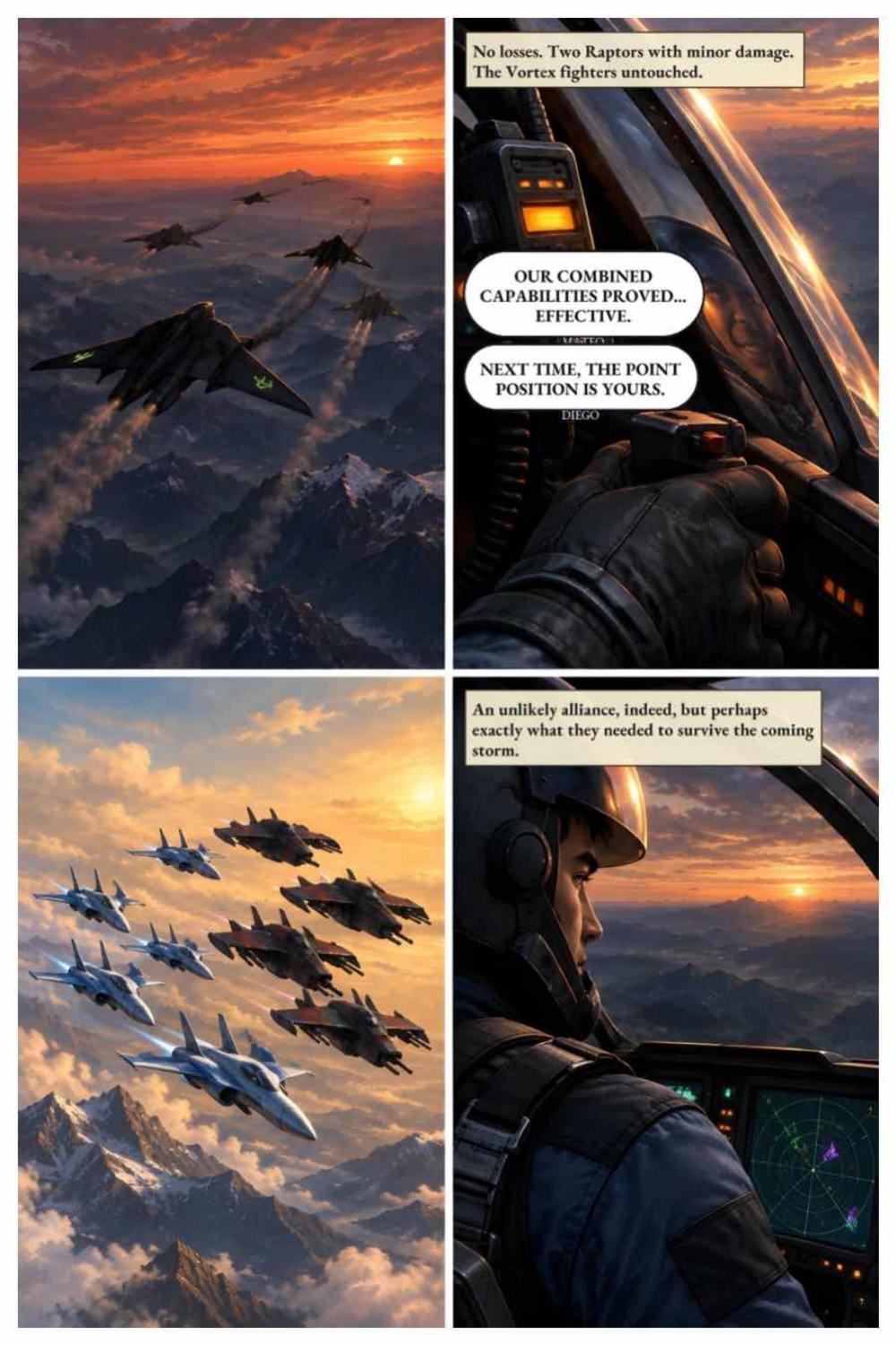 Wingmen of Aerotopea: High Entropy Wars - A Graphic Novel, page 19