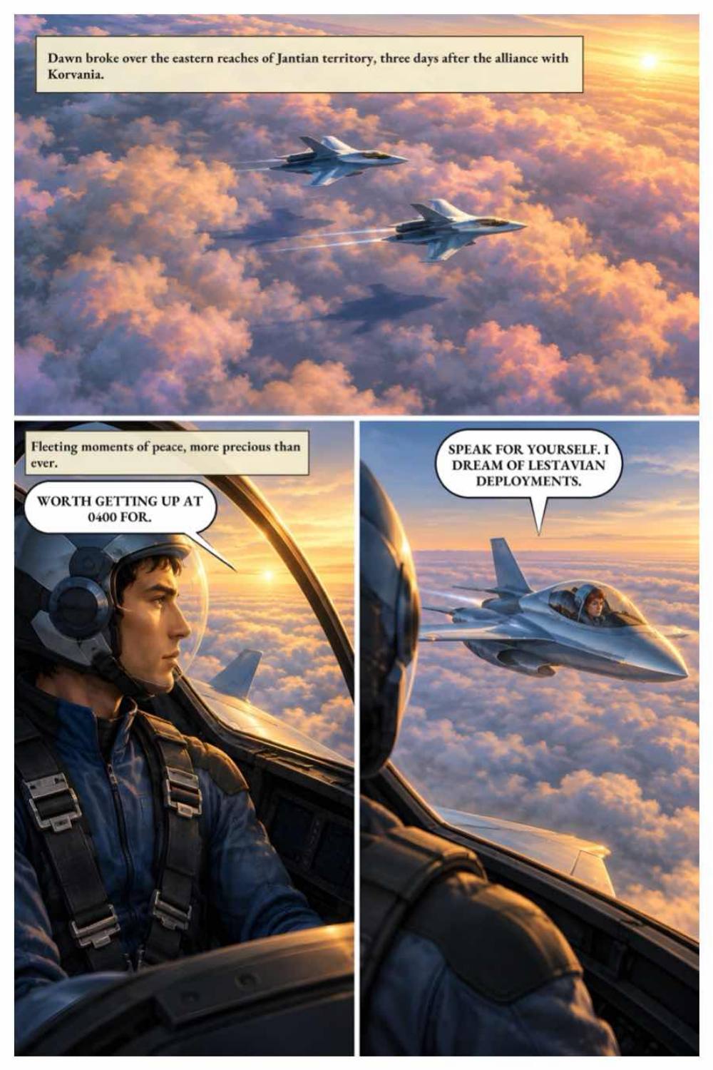 Wingmen of Aerotopea: High Entropy Wars - A Graphic Novel, page 21