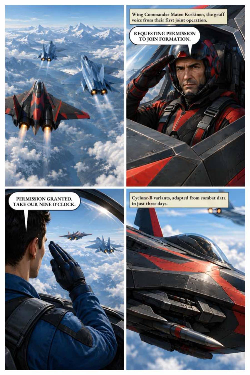 Wingmen of Aerotopea: High Entropy Wars - A Graphic Novel, page 23