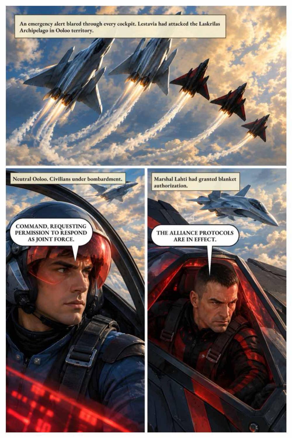 Wingmen of Aerotopea: High Entropy Wars - A Graphic Novel, page 25