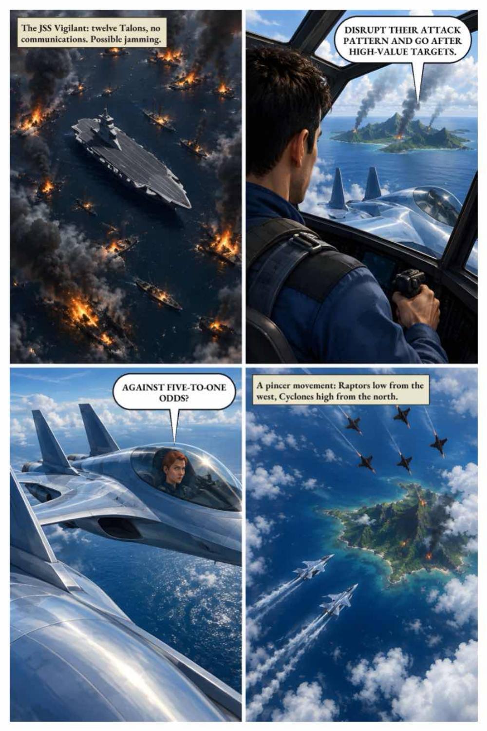 Wingmen of Aerotopea: High Entropy Wars - A Graphic Novel, page 27