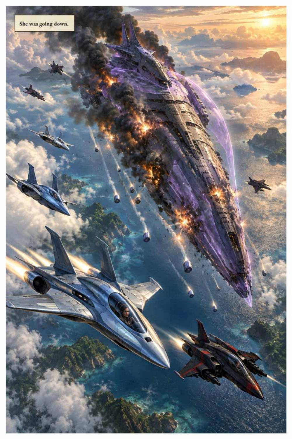 Wingmen of Aerotopea: High Entropy Wars - A Graphic Novel, page 34